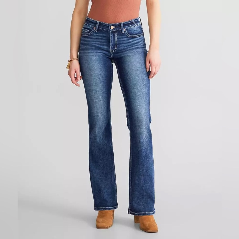BKE Payton Universal Fit Mid-Rise Tailored Bootcut Jeans Size 29x31 1/2